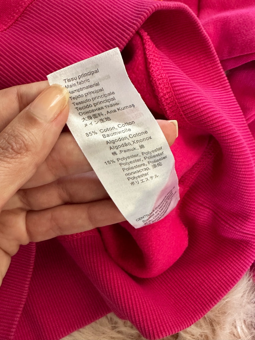 Kenzo Kids Kiki panther lion fuchsia Crew Sweatshirt Sz 8 - Picture 4 of 6